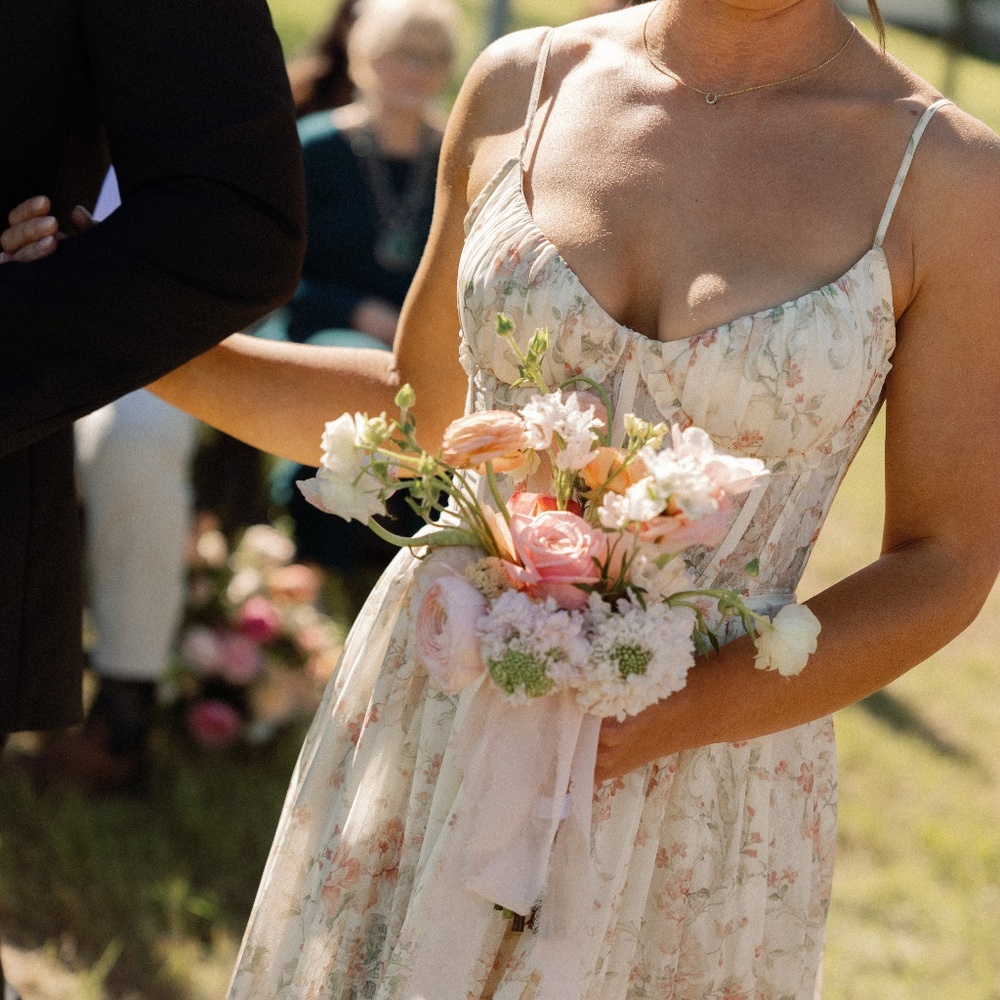 V. Chapman Carmen Dress in Carmel Valley Rose